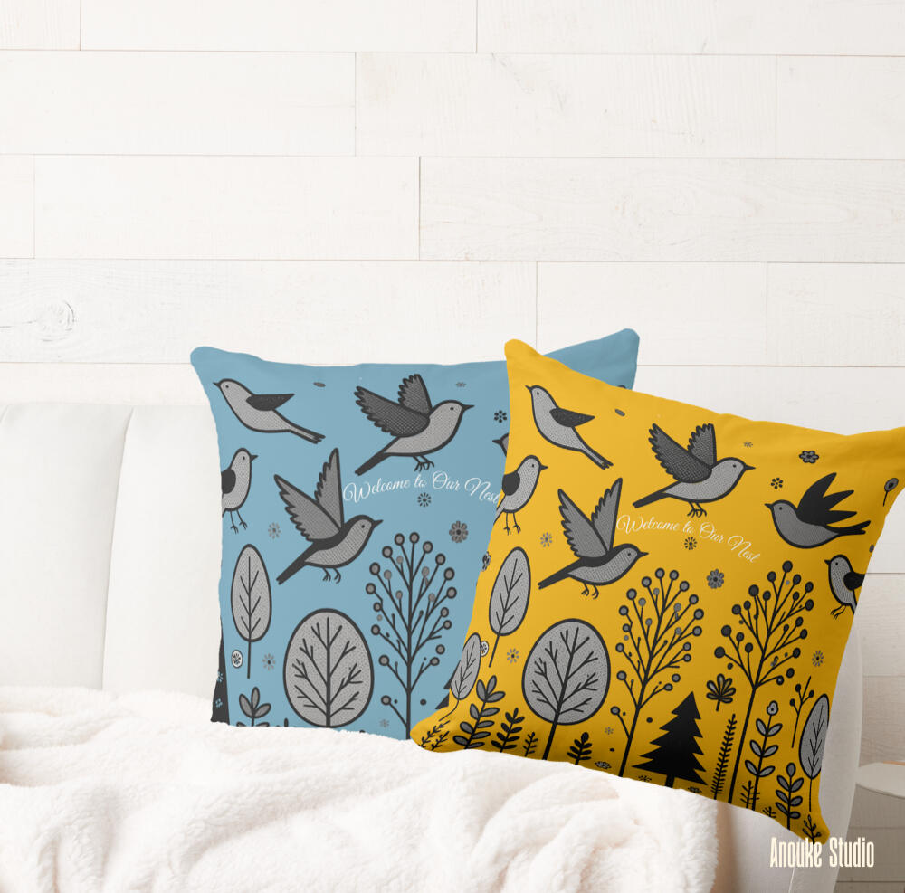 Calm Coastal Nursery Coastal colors bring a peaceful Nordic atmosphere indoors.